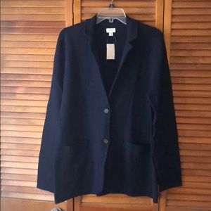 J Crew sweater blazer